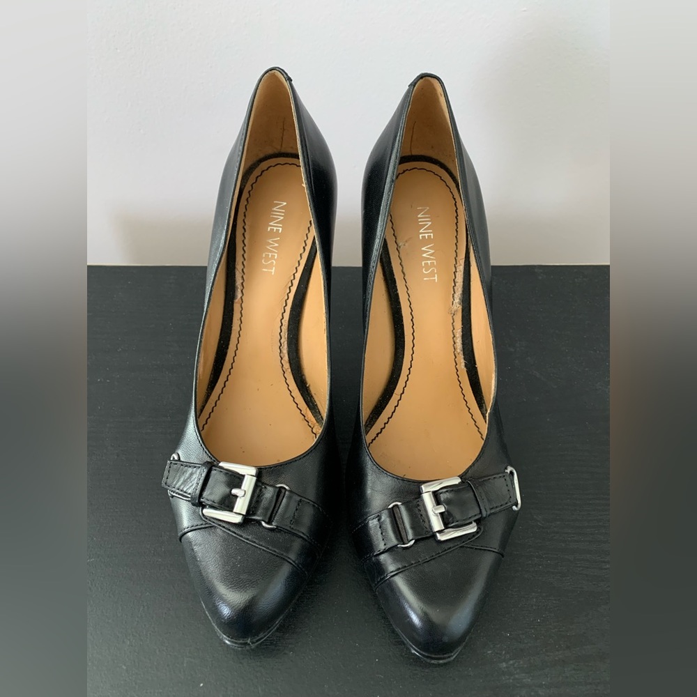Nine West black heels